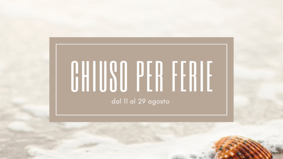 chiusura per ferie